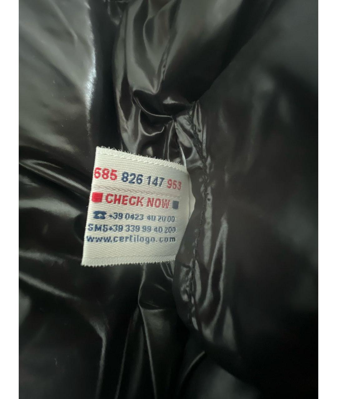 MONCLER KIDS Коричневый полиэстеровый комбинезон, фото 4