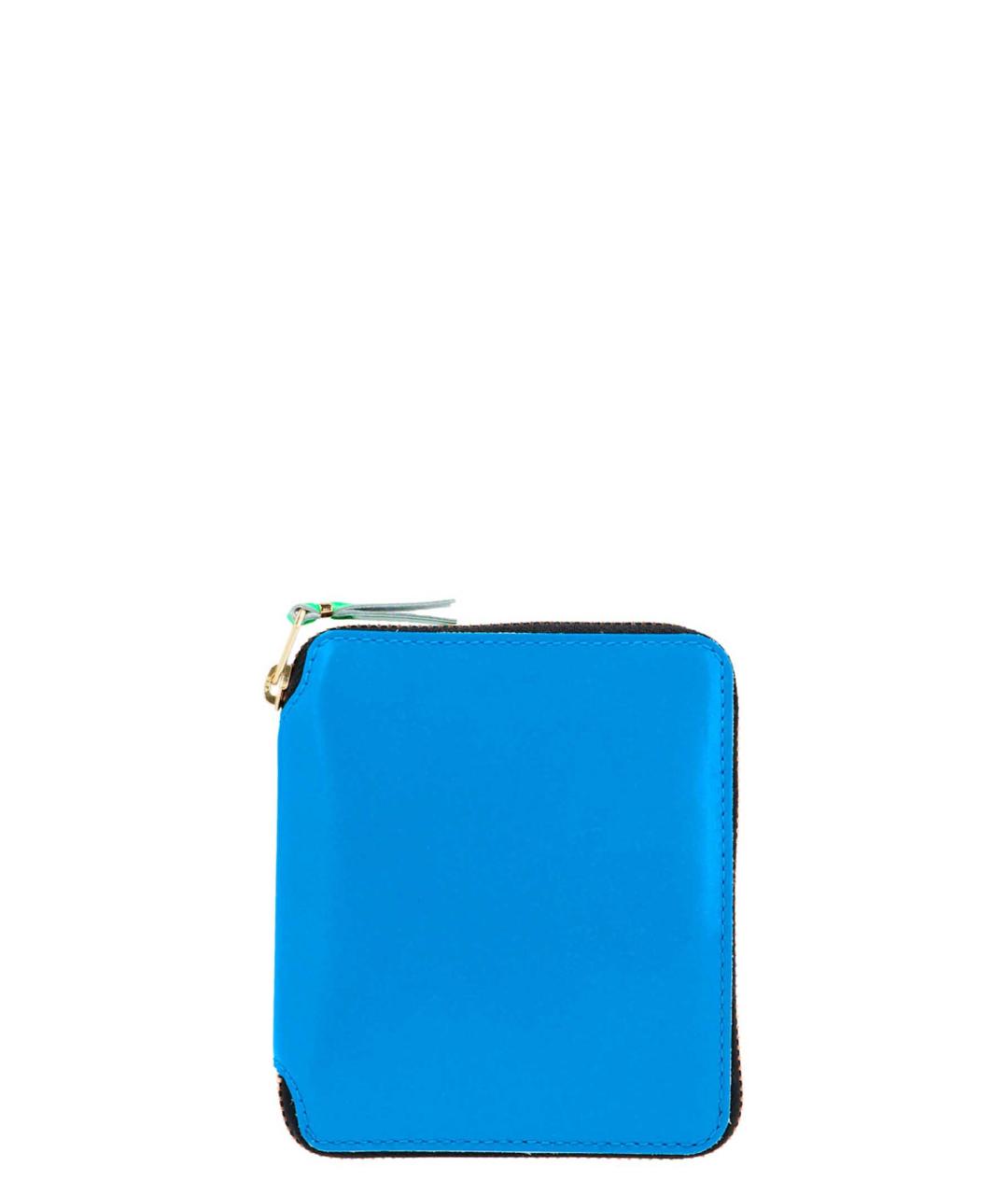 COMME DES GARÇONS WALLET Голубой кожаный кошелек, фото 1