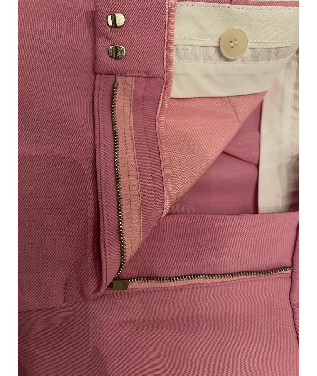 STELLA MCCARTNEY Розовые шерстяные шорты, фото 4