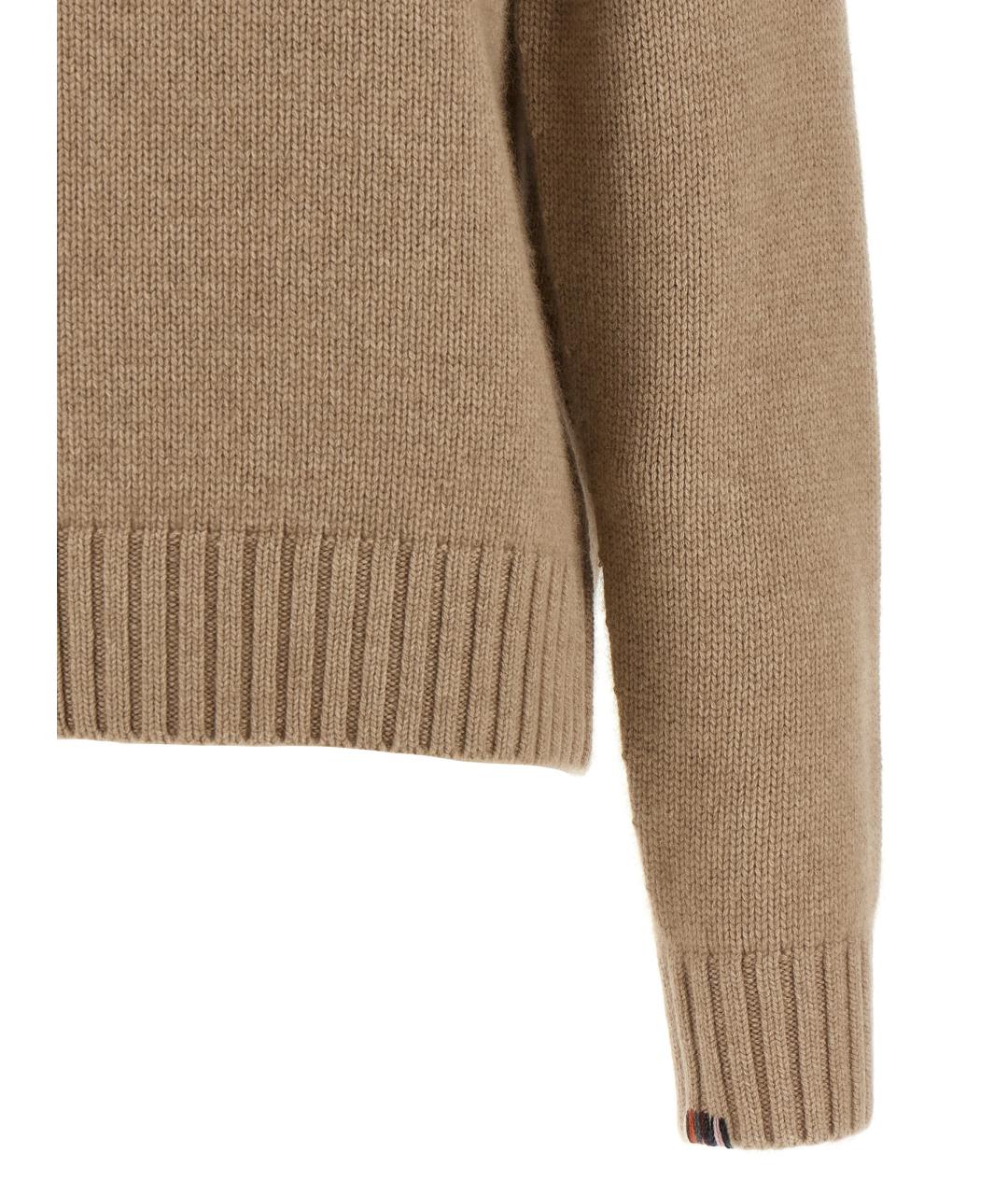 EXTREME CASHMERE Бежевый кашемировый джемпер / свитер, фото 4