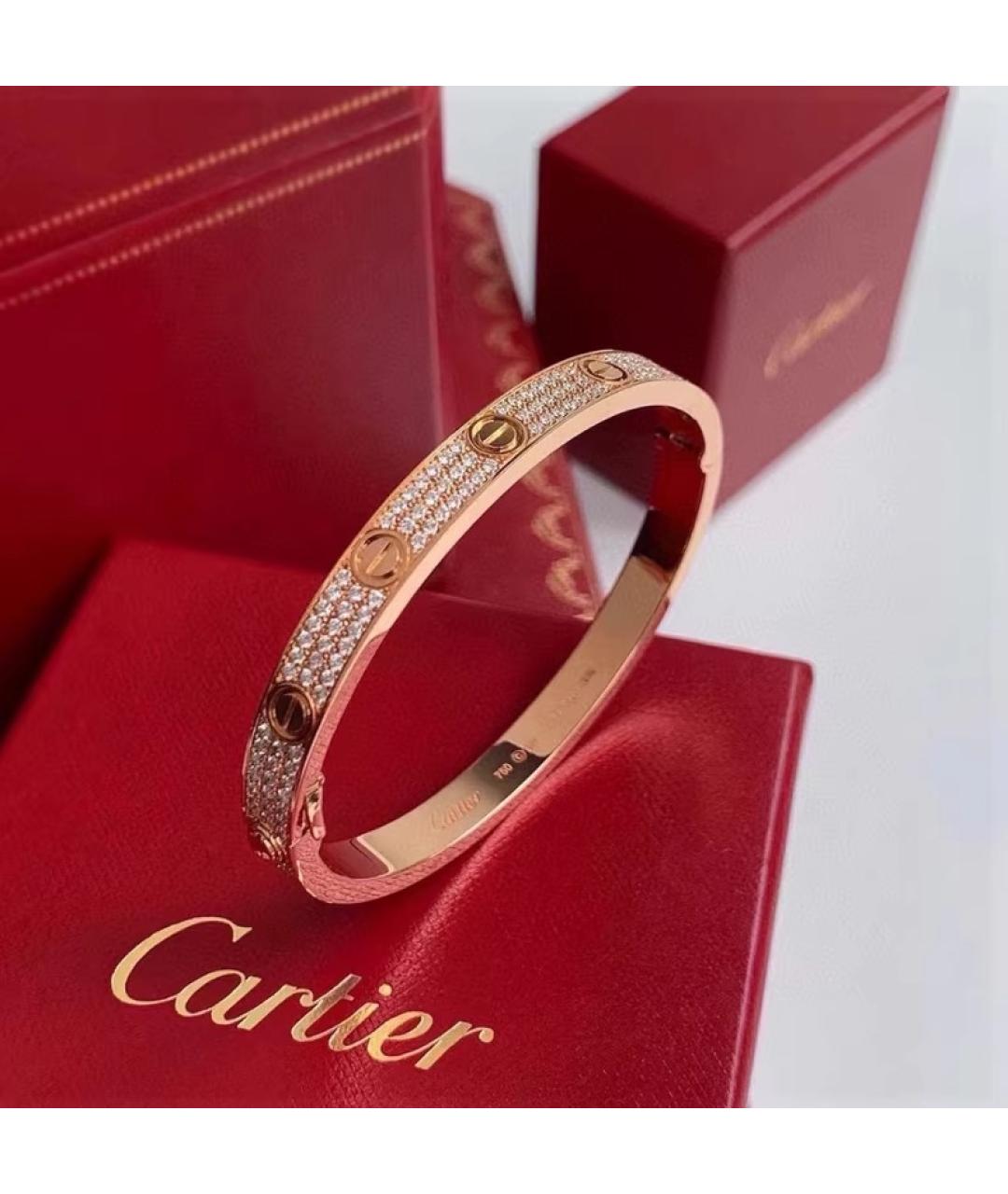 CARTIER Браслет из розового золота, фото 4