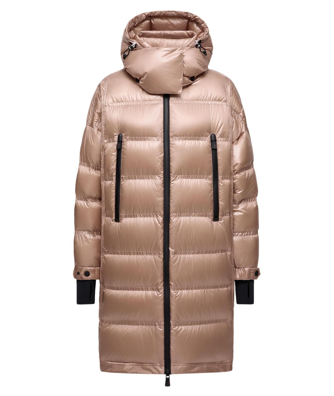 MONCLER Розовое пальто, фото 1
