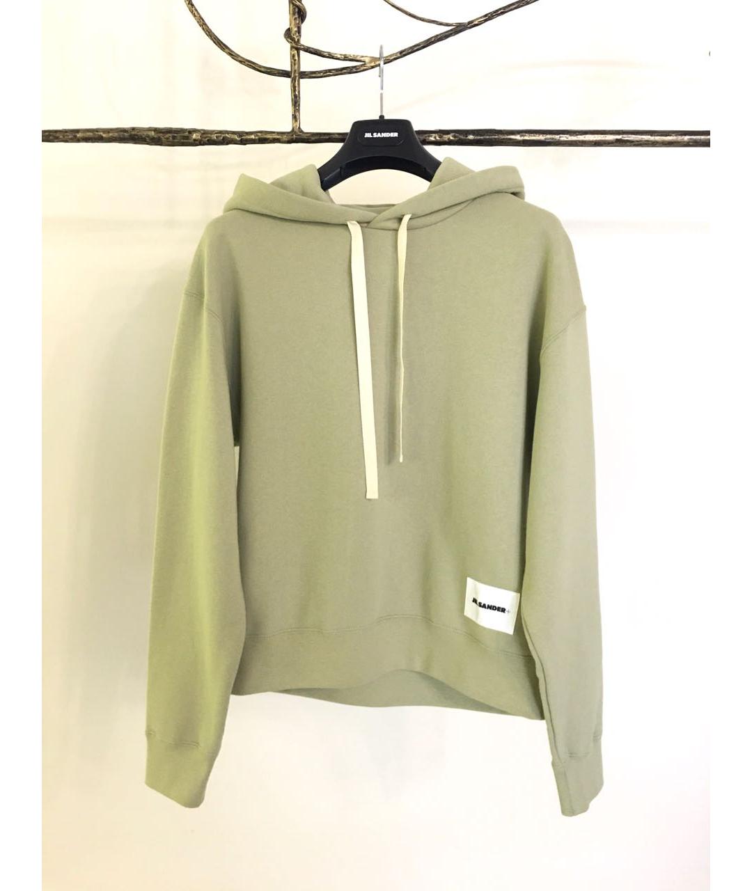 JIL SANDER Хаки хлопковый костюм с брюками, фото 2