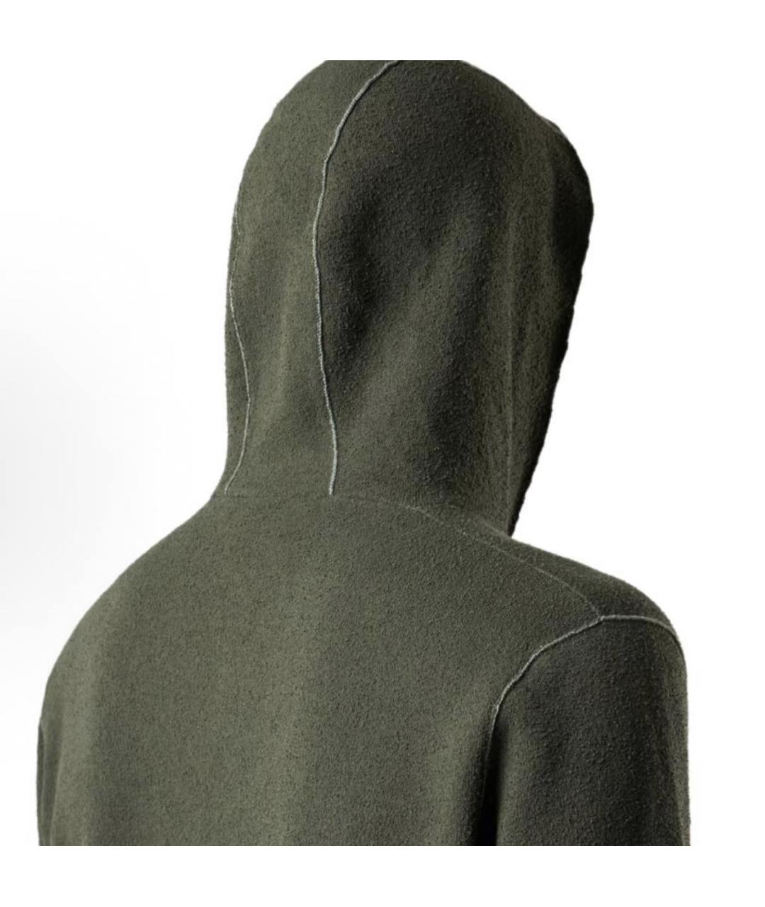 STONE ISLAND Хаки хлопковый кардиган, фото 3