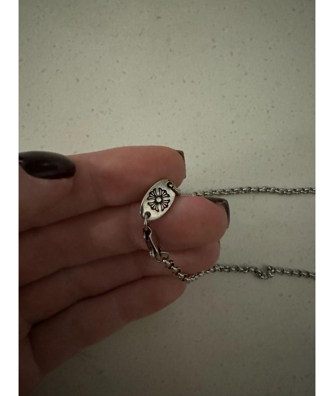 CHROME HEARTS Серебряная серебряная цепочка/подвеска, фото 4