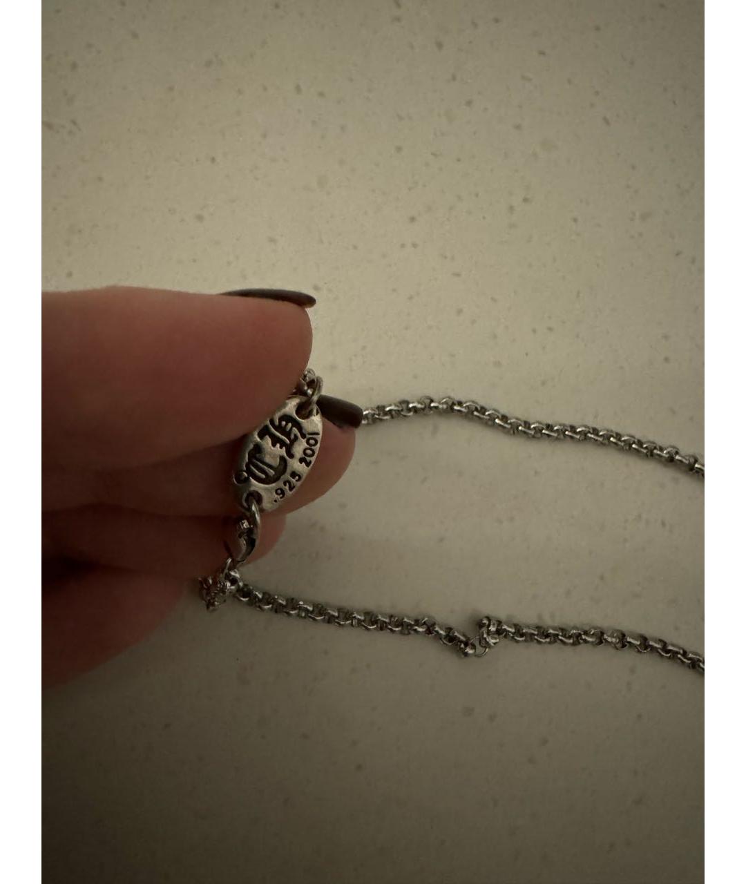CHROME HEARTS Серебряная серебряная цепочка/подвеска, фото 3