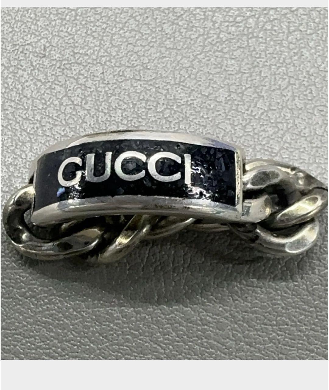GUCCI Серебряное серебряное кольцо, фото 4