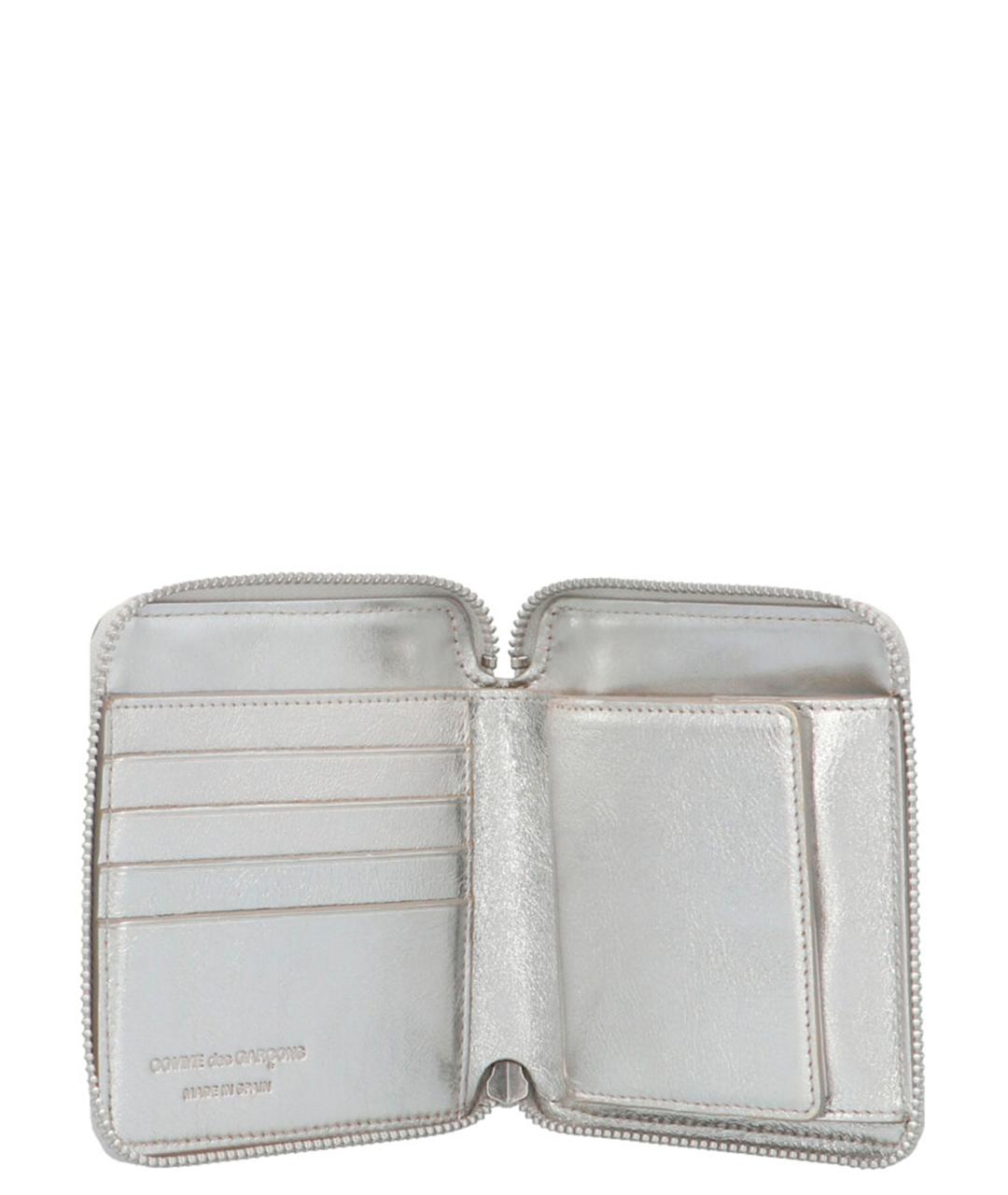 COMME DES GARÇONS WALLET Серебрянный кошелек, фото 3