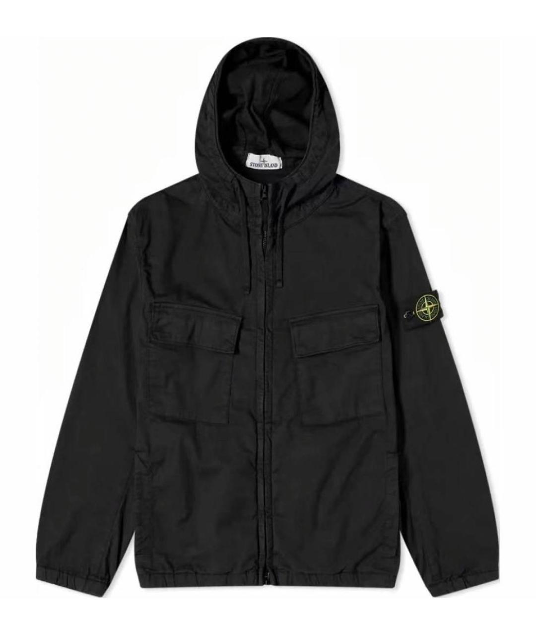 STONE ISLAND Черная куртка, фото 1