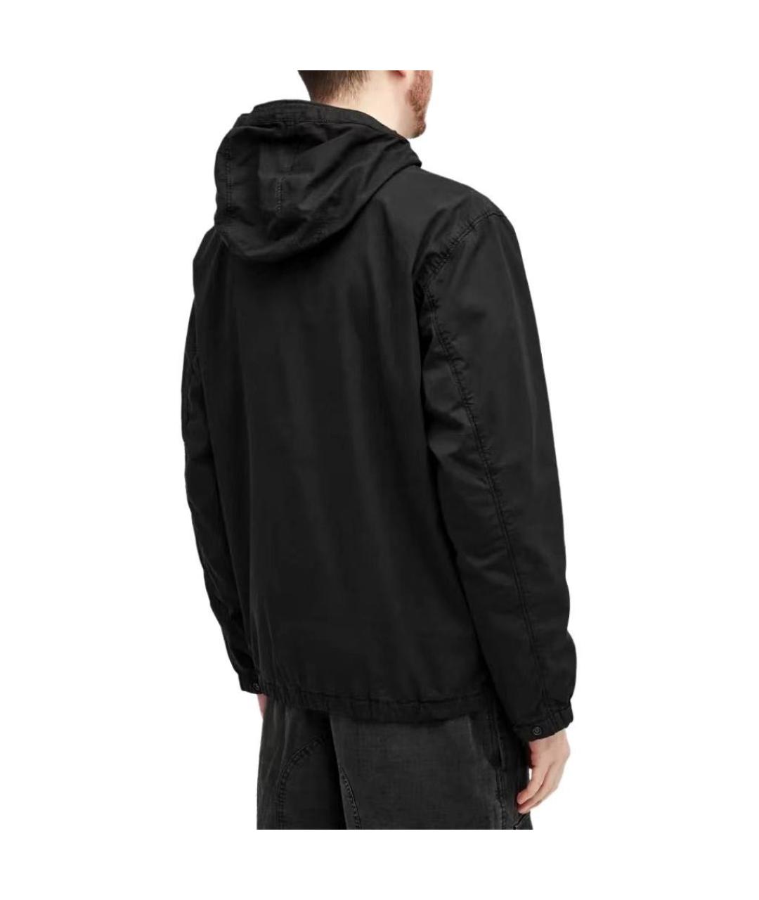 STONE ISLAND Черная куртка, фото 4