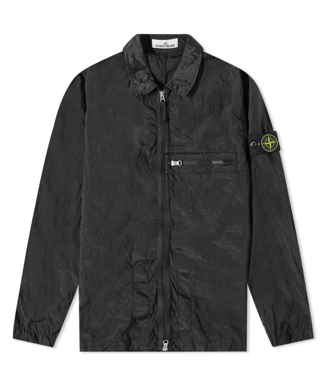 STONE ISLAND Черная куртка, фото 1