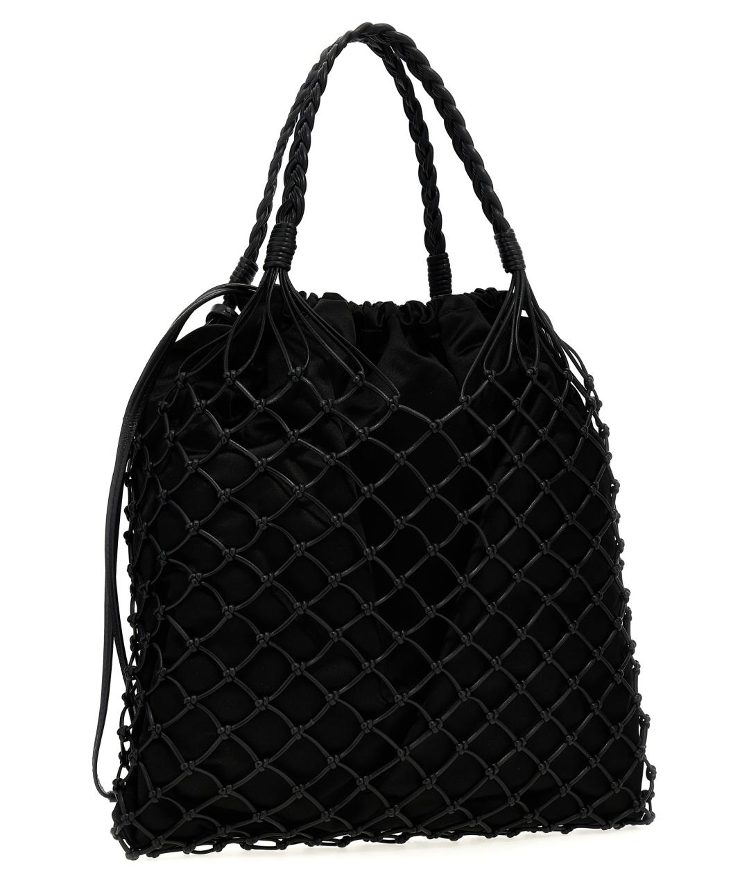 MOSCHINO Черная сумка тоут, фото 2