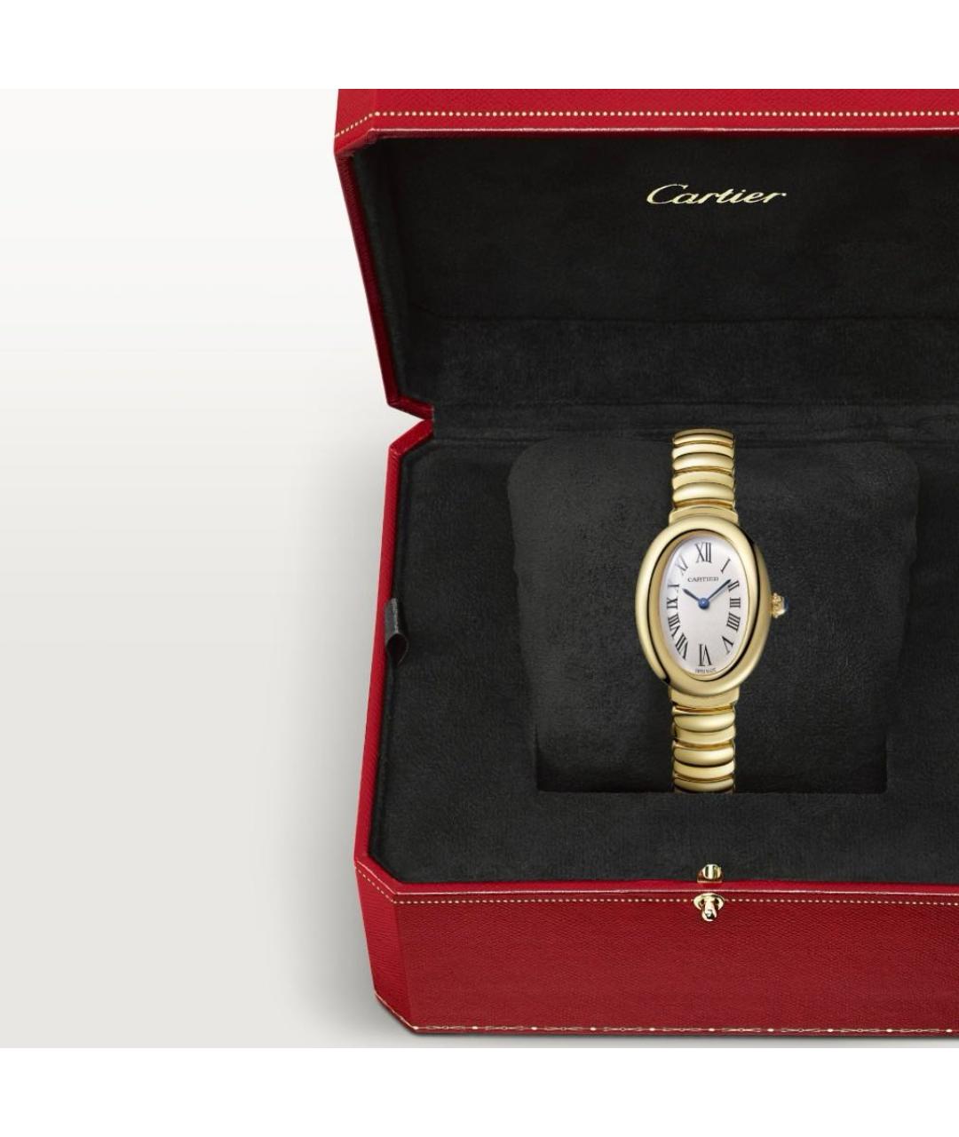 CARTIER Золотые часы из желтого золота, фото 4