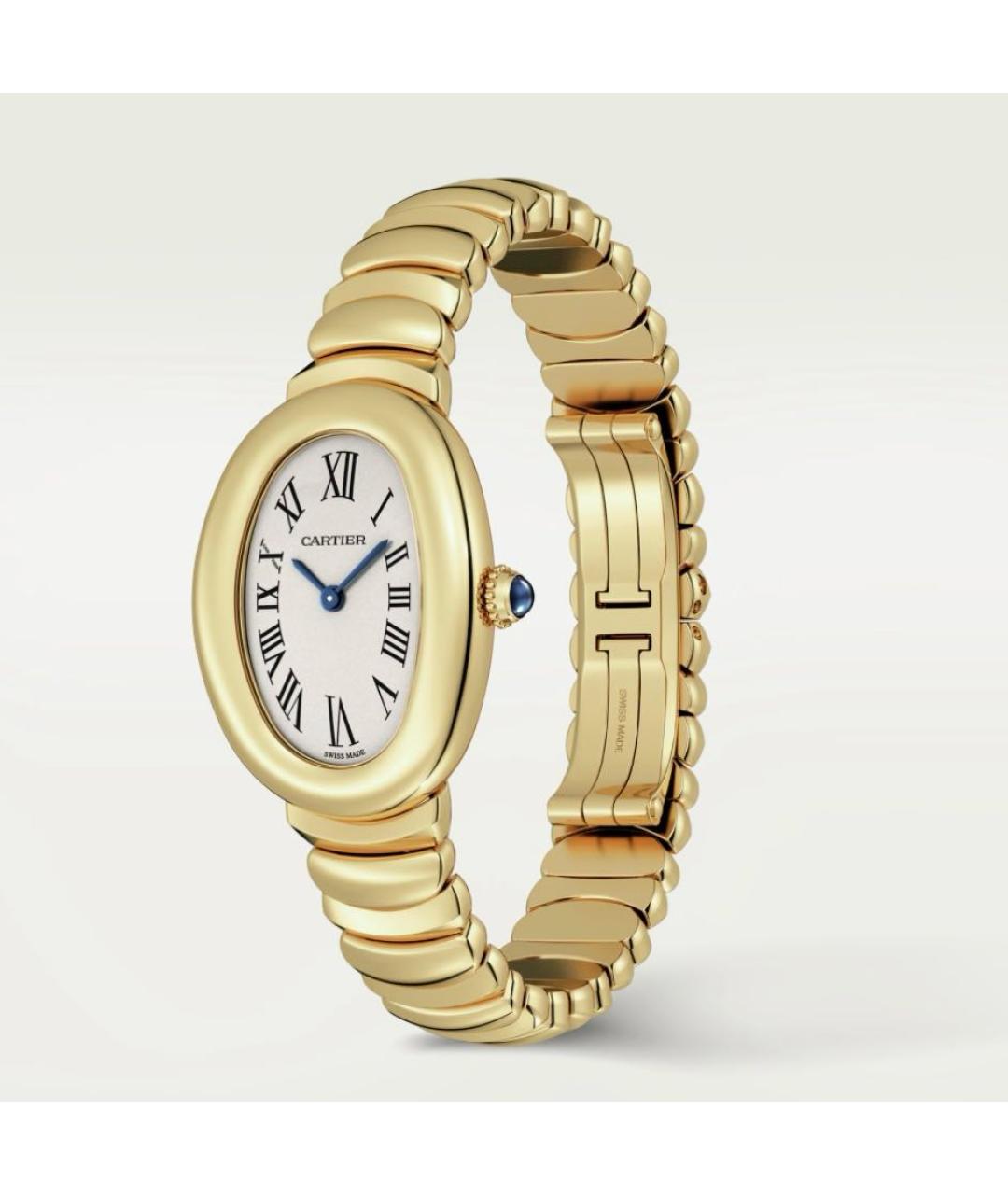 CARTIER Золотые часы из желтого золота, фото 2