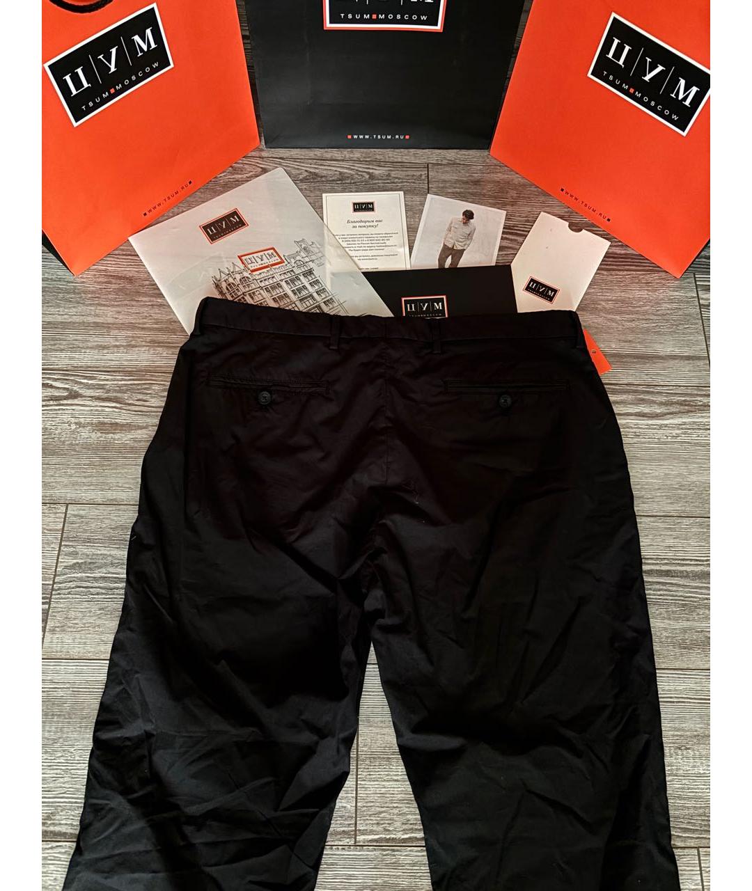 ZEGNA Черные классические брюки, фото 7