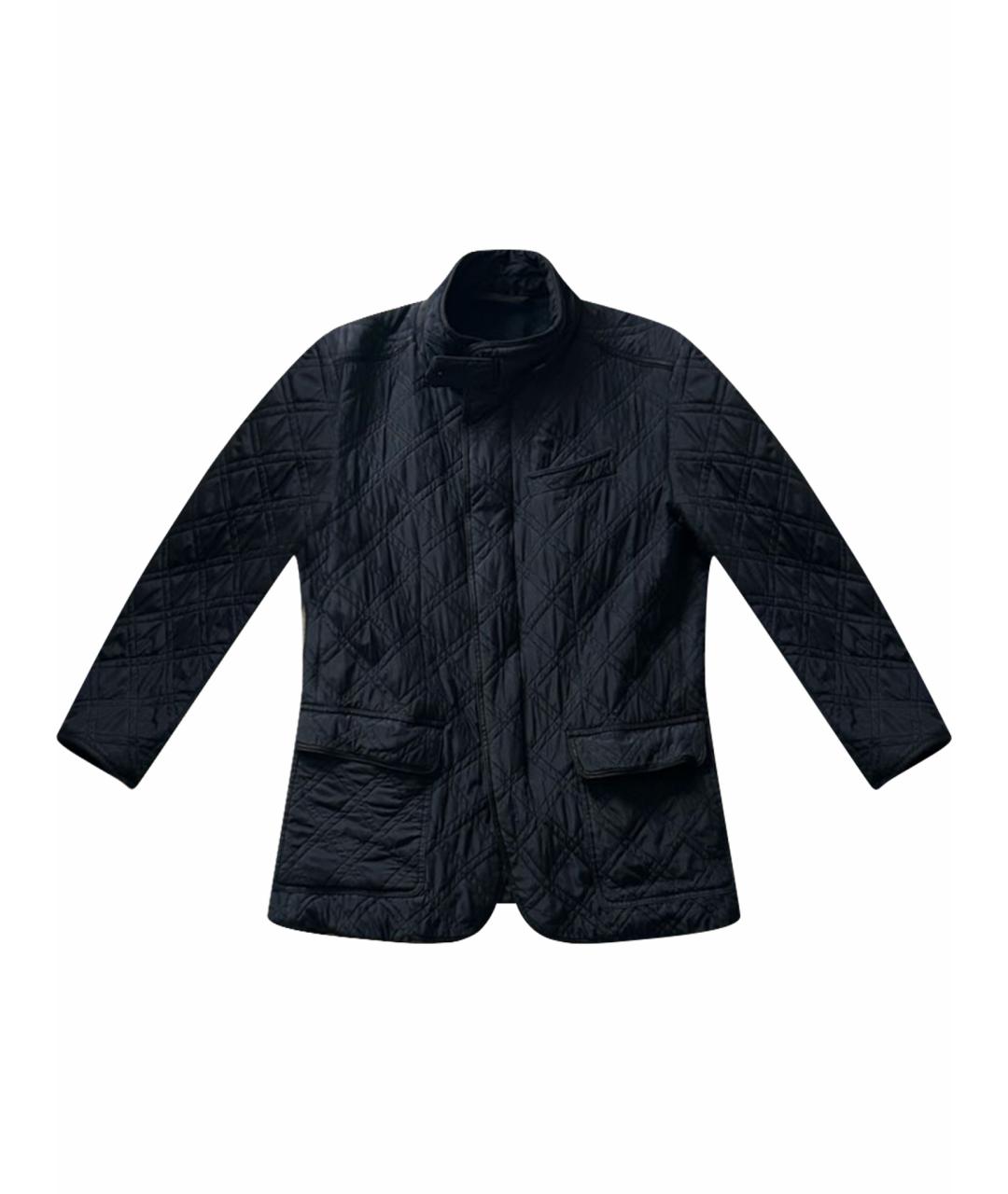 BRIONI Черная шелковая куртка, фото 1
