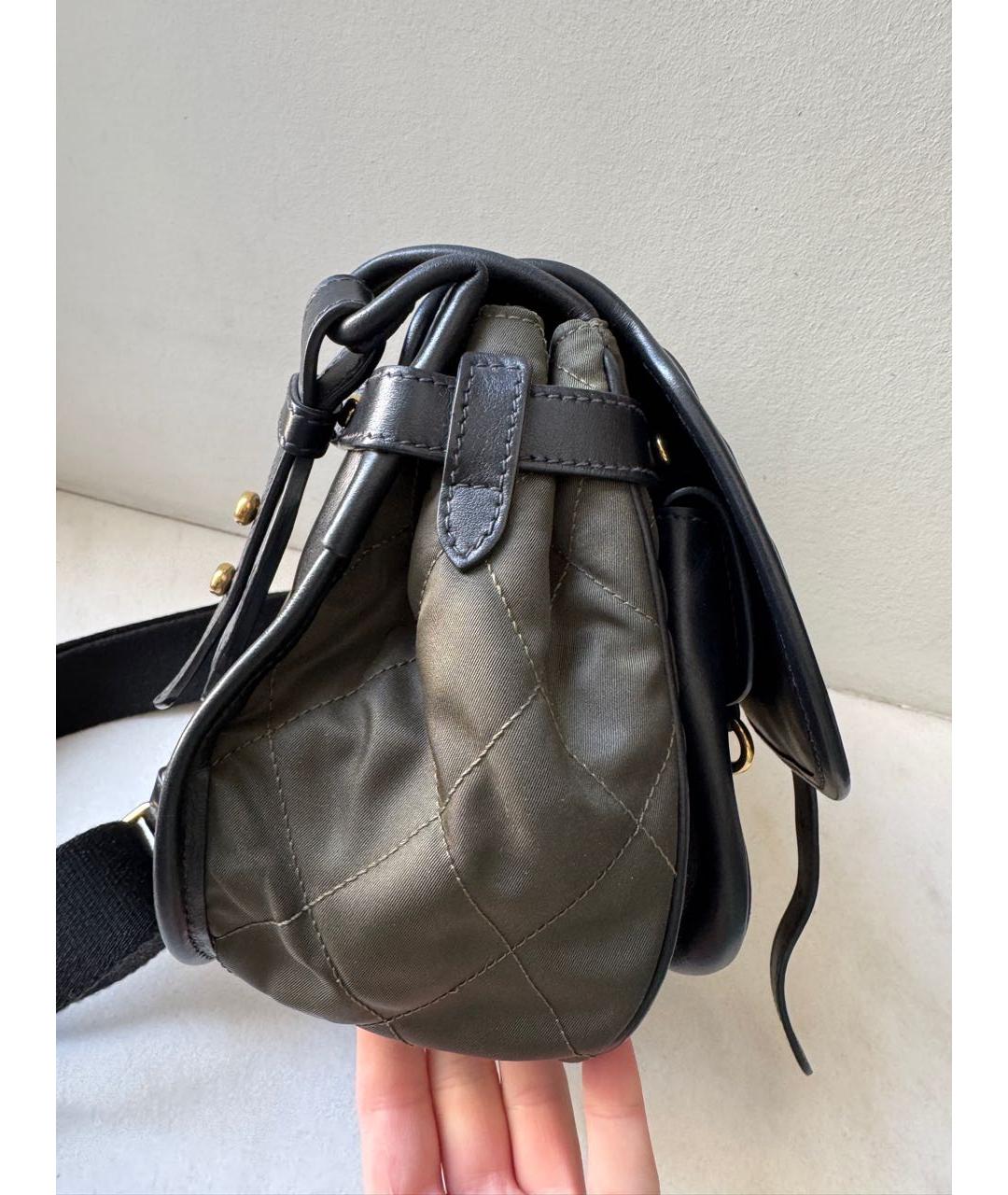 PRADA Хаки сумка через плечо, фото 8