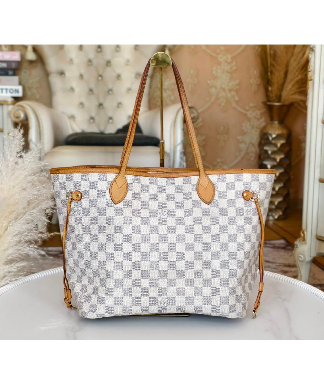 LOUIS VUITTON Бежевая сумка тоут, фото 2