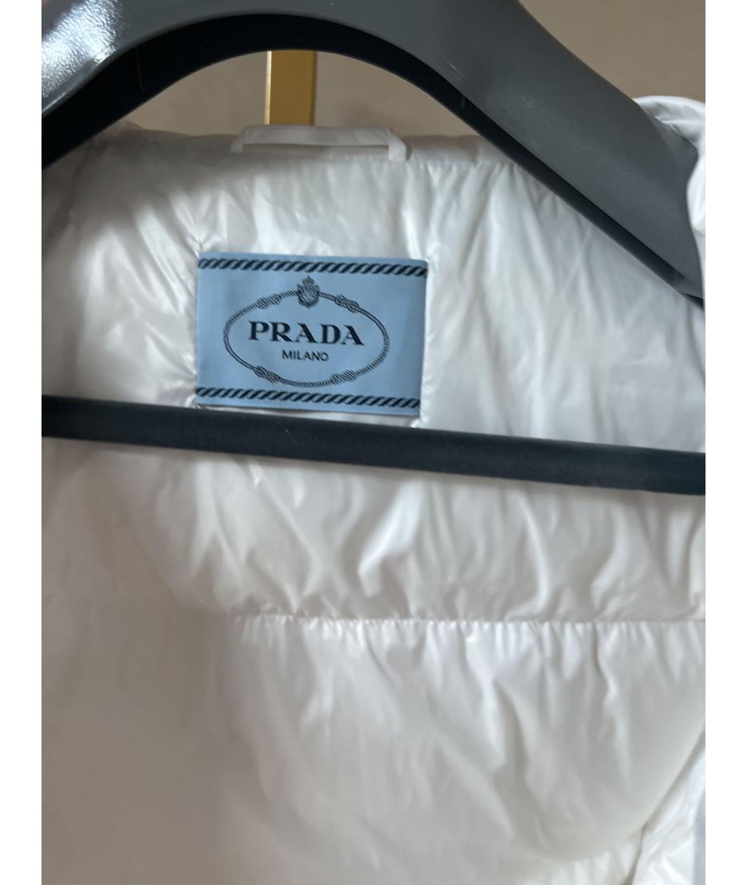 PRADA Белая куртка, фото 3