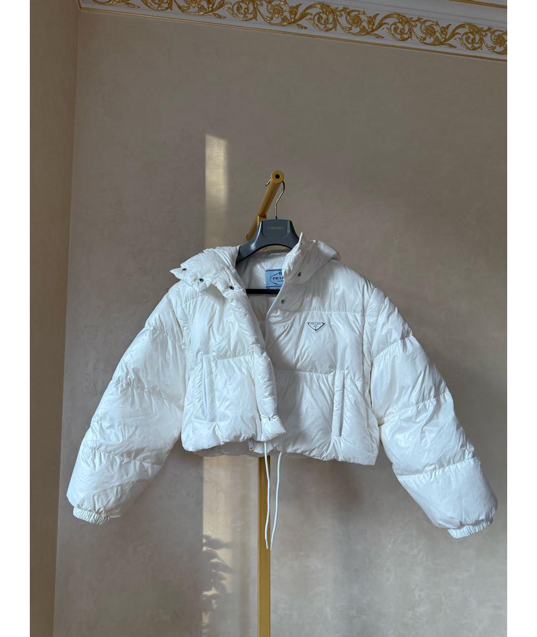 PRADA Белая куртка, фото 6
