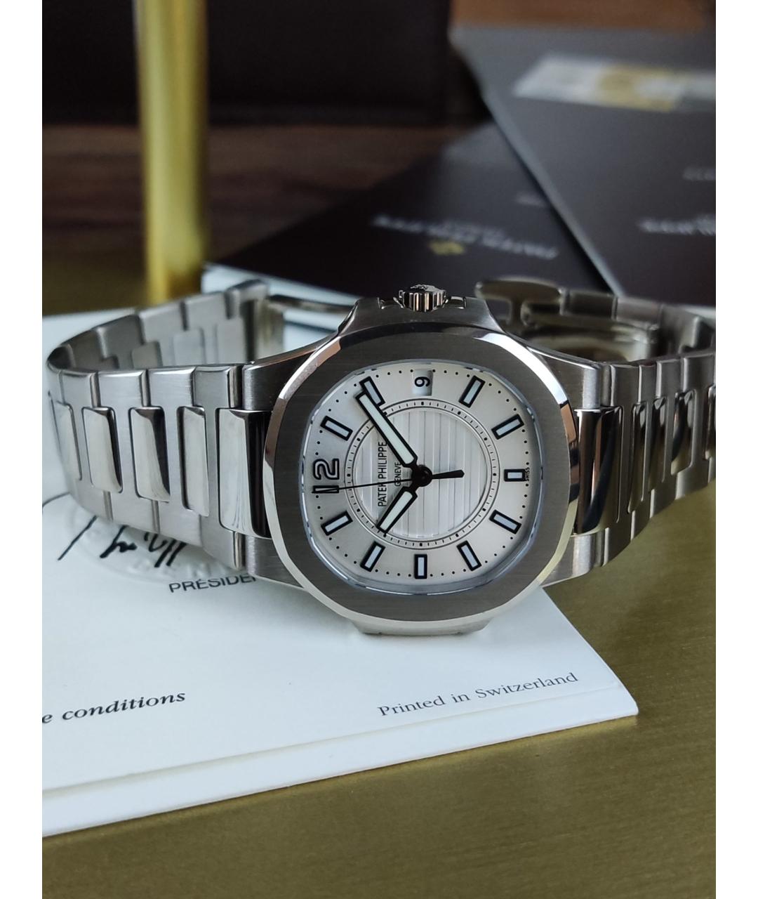 PATEK PHILIPPE Белые часы из белого золота, фото 4