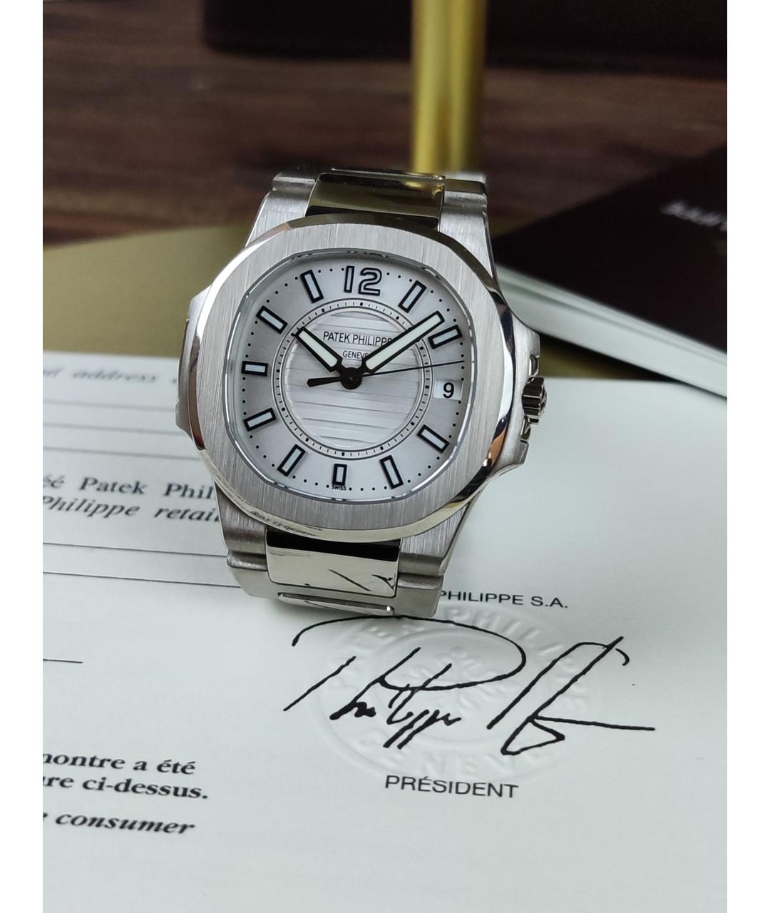 PATEK PHILIPPE Белые часы из белого золота, фото 2
