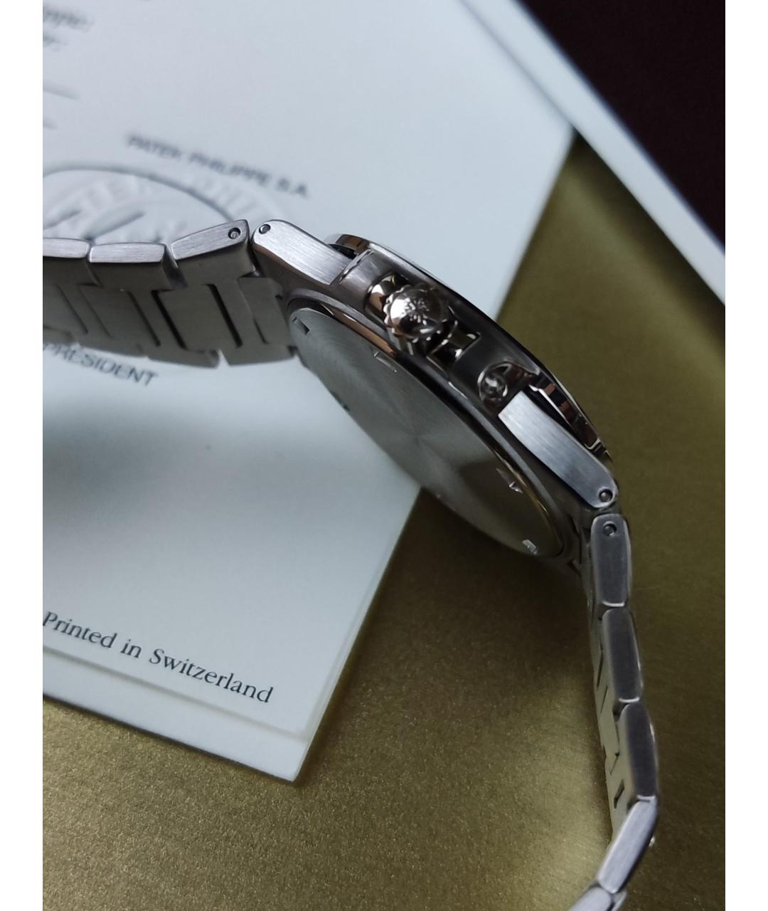 PATEK PHILIPPE Белые часы из белого золота, фото 9