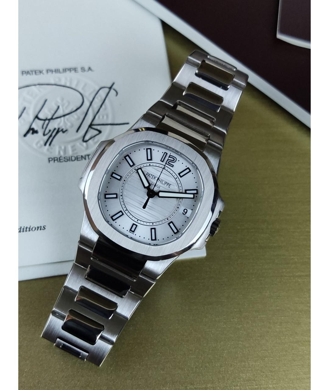 PATEK PHILIPPE Белые часы из белого золота, фото 5