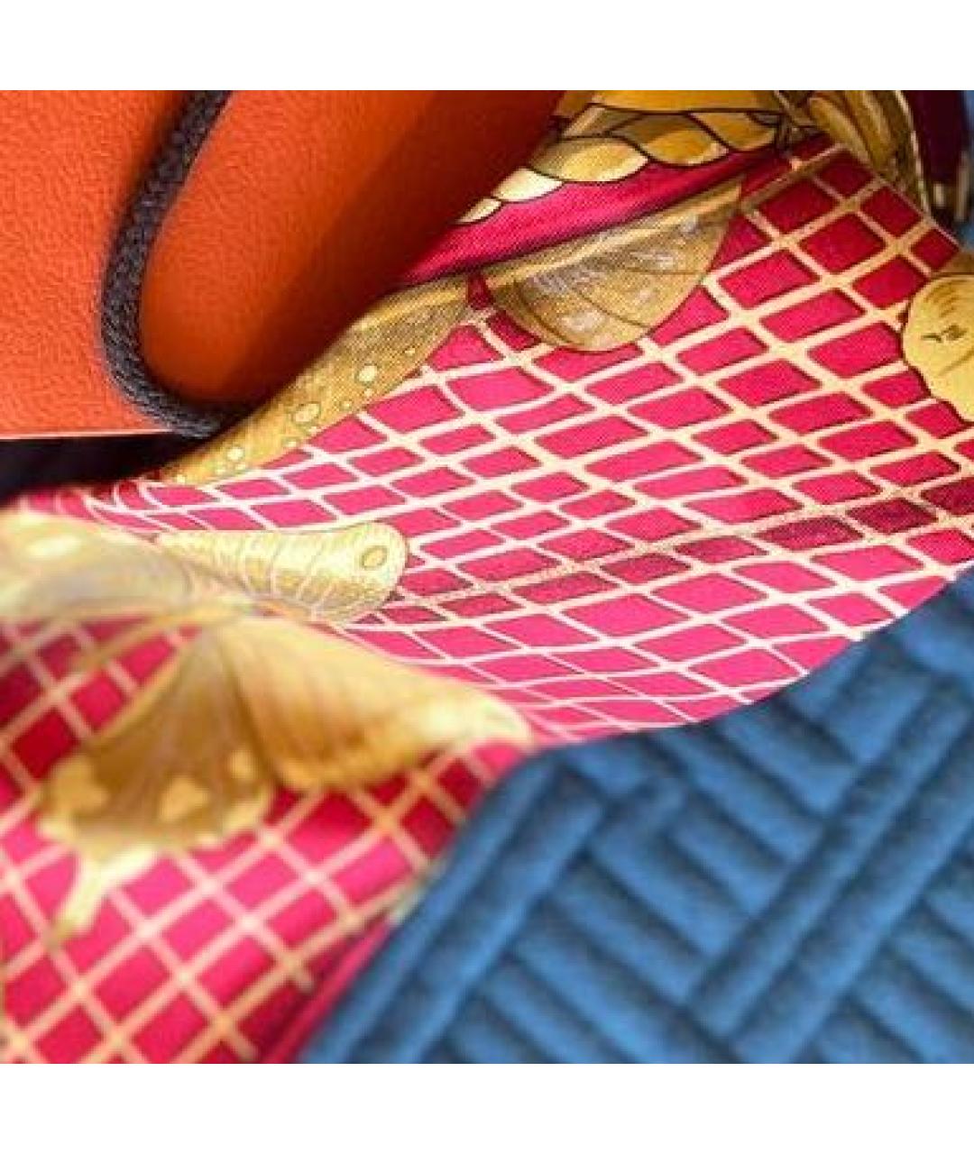 HERMES Мульти шелковый галстук, фото 4