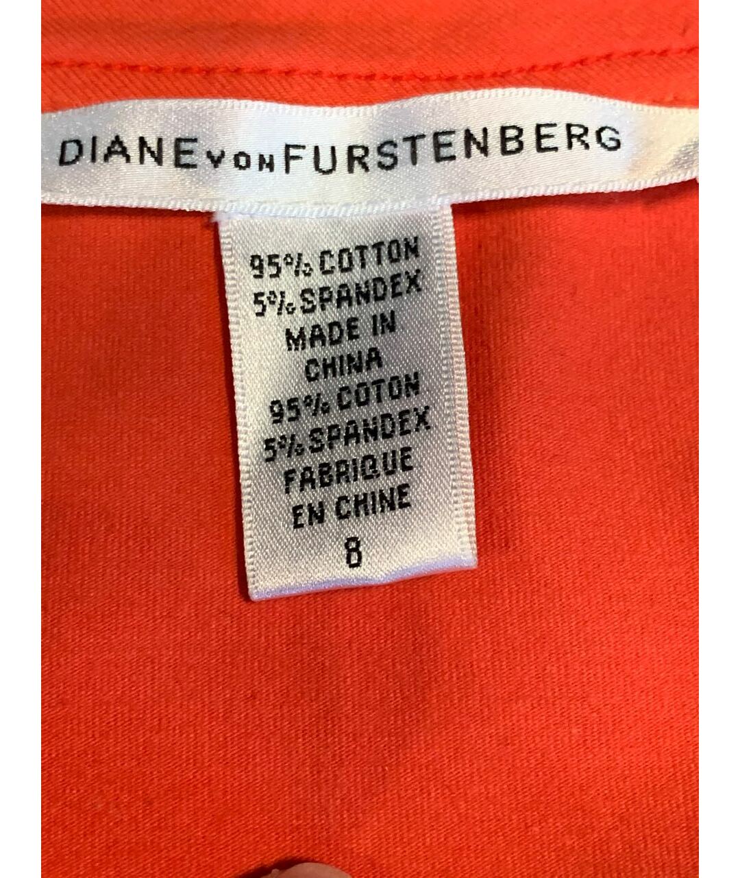 DIANE VON FURSTENBERG Мульти хлопко-эластановое повседневное платье, фото 3