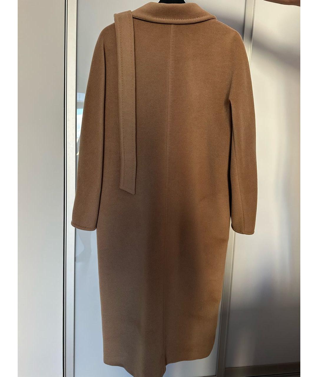 MAX MARA Бежевое шерстяное пальто, фото 2
