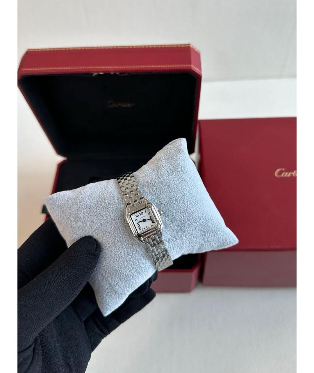 CARTIER Серебряные стальные часы, фото 6