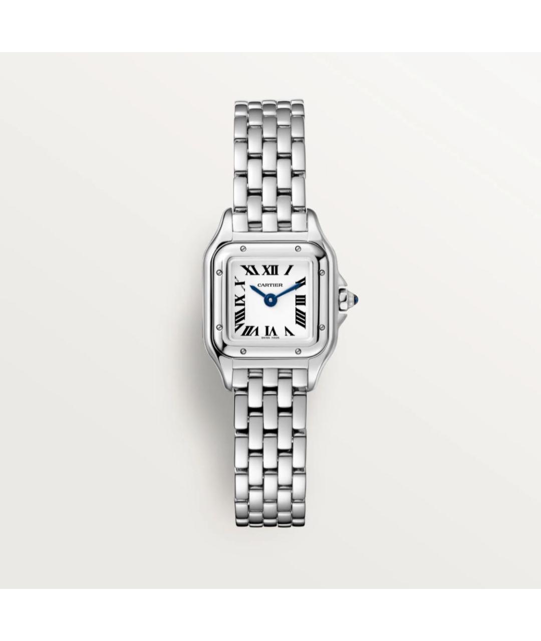 CARTIER Серебряные стальные часы, фото 7