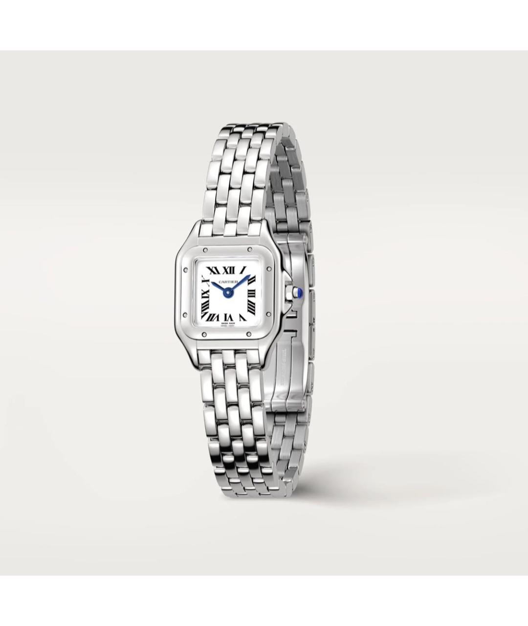CARTIER Серебряные стальные часы, фото 2