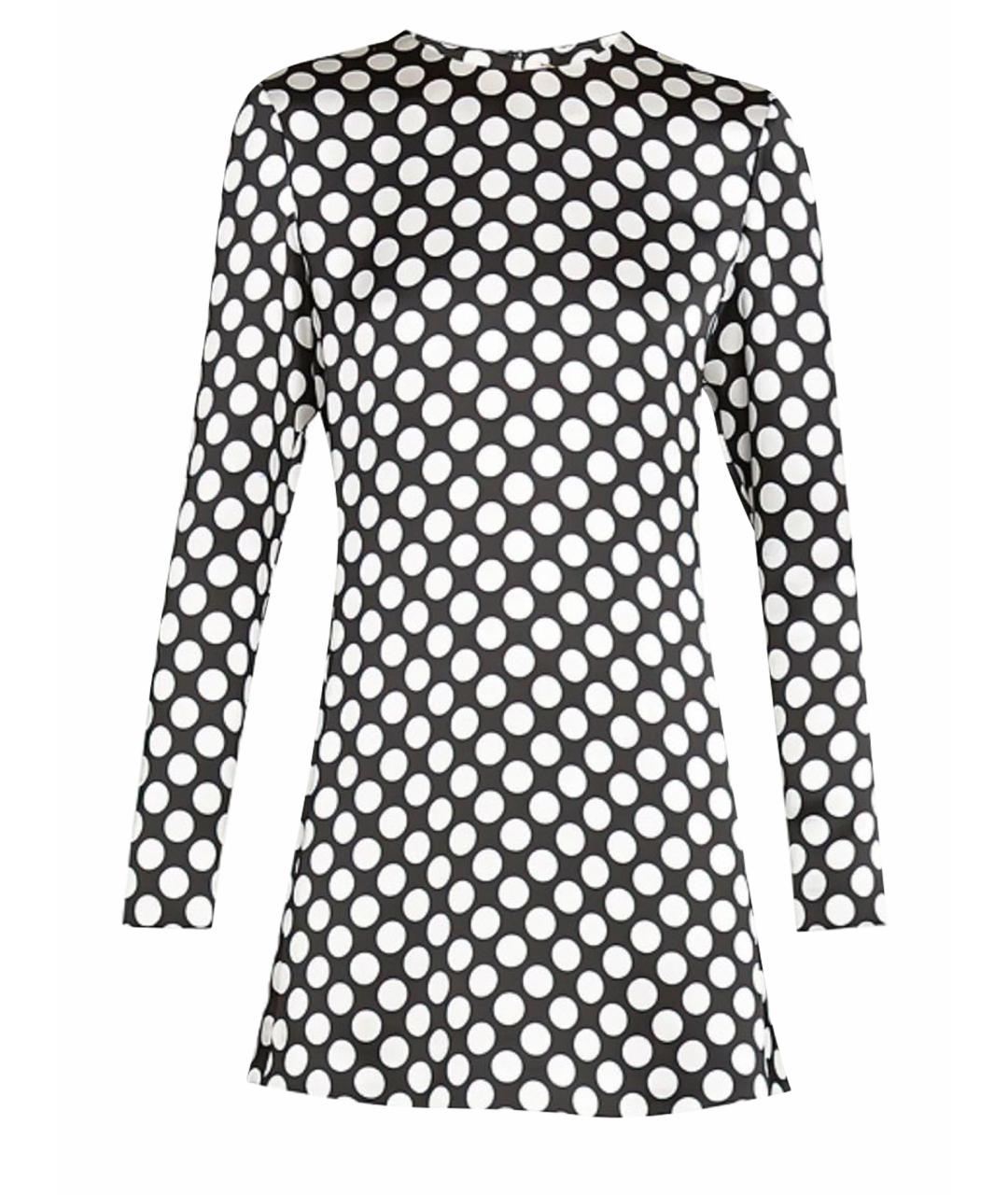 SAINT LAURENT Черное вискозное коктейльное платье, фото 1