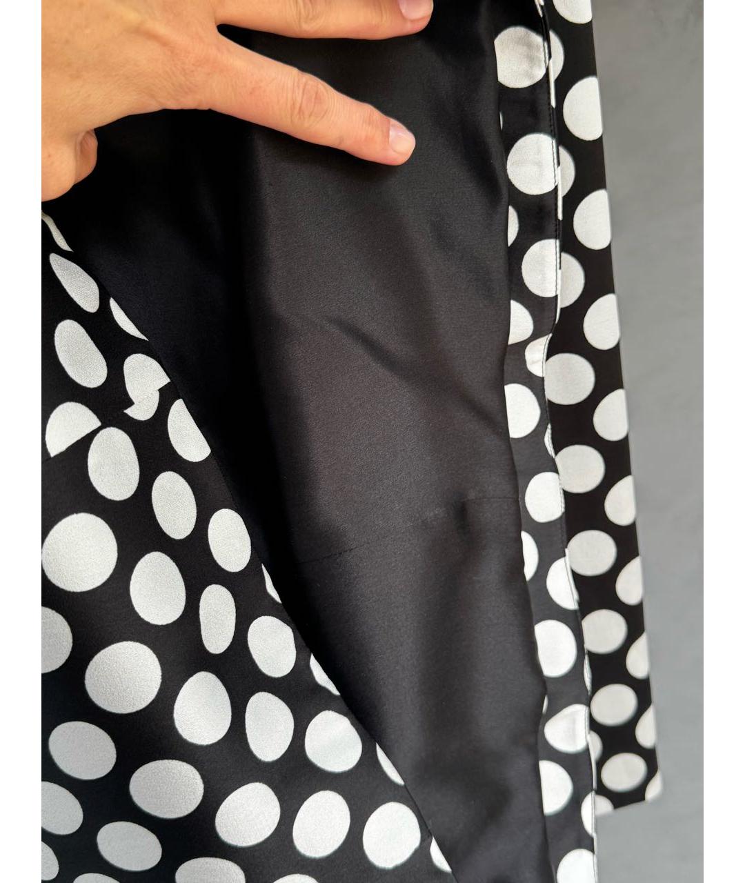 SAINT LAURENT Черное вискозное коктейльное платье, фото 6