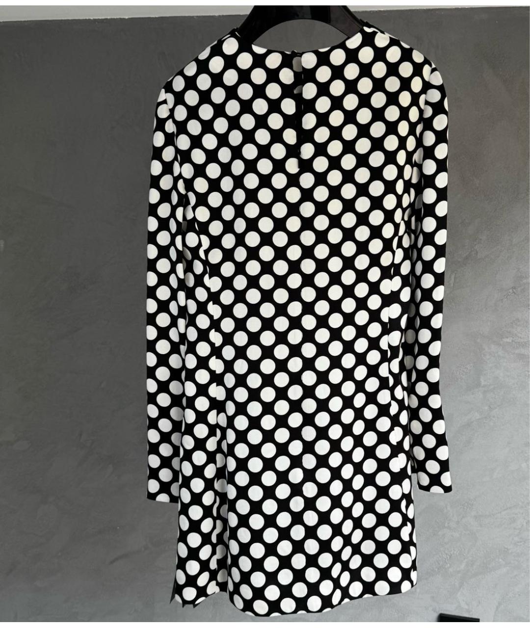 SAINT LAURENT Черное вискозное коктейльное платье, фото 3