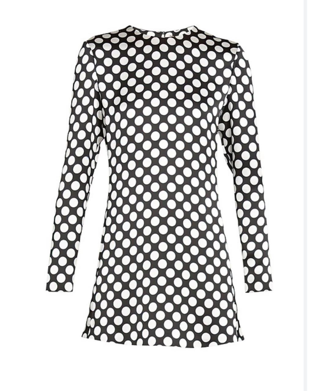 SAINT LAURENT Черное вискозное коктейльное платье, фото 7