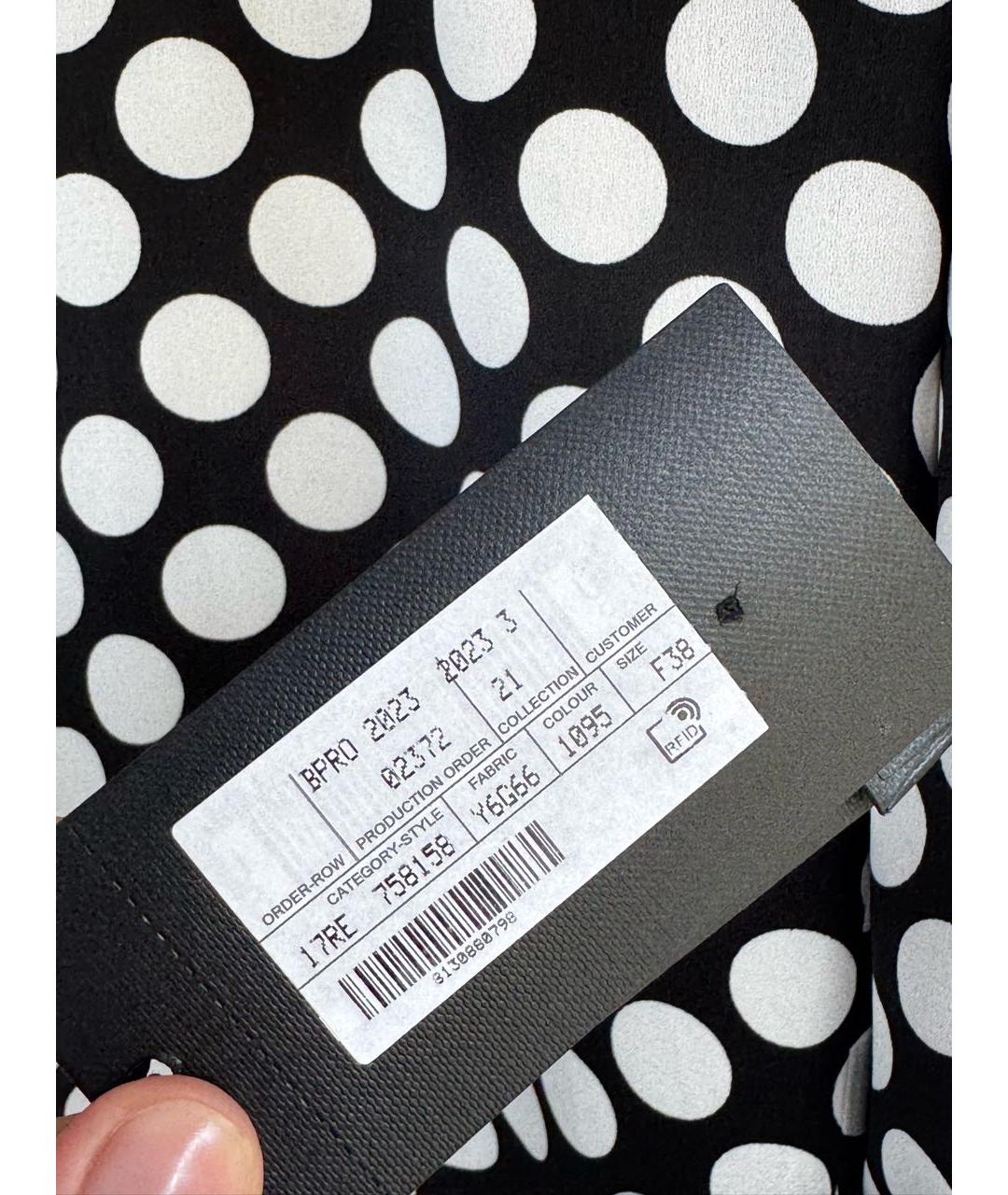 SAINT LAURENT Черное вискозное коктейльное платье, фото 5