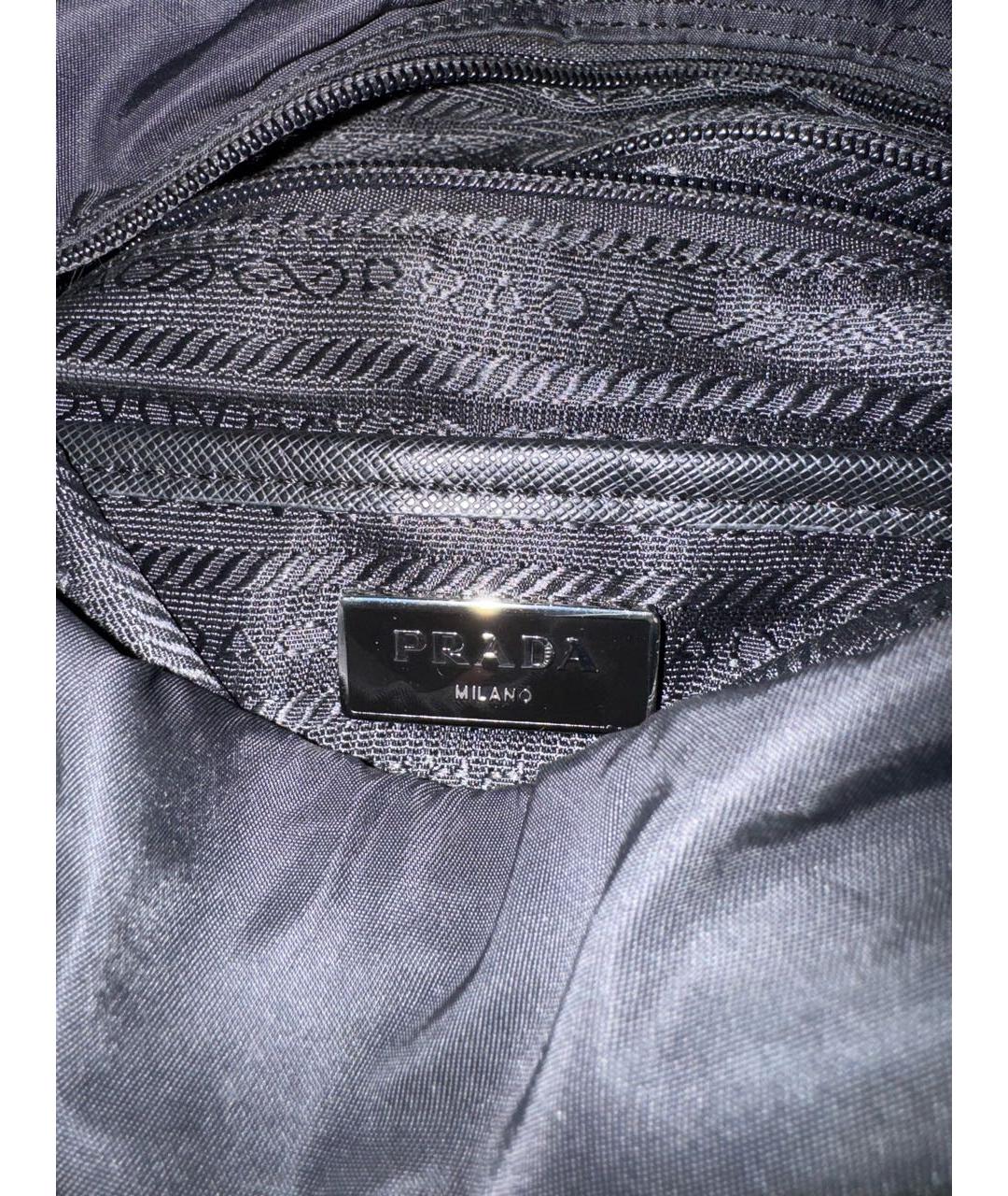 PRADA Черная сумка на плечо, фото 5