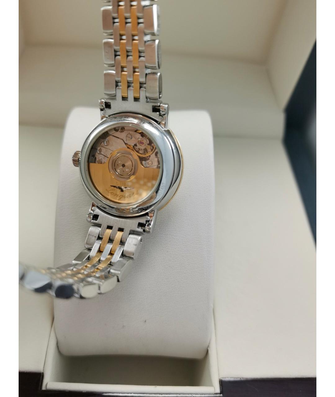LONGINES Белые часы из розового золота, фото 6