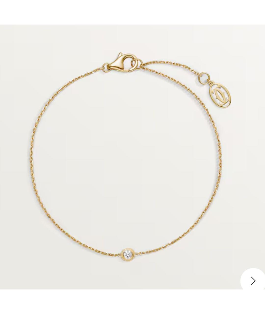CARTIER Золотой браслет из желтого золота, фото 4