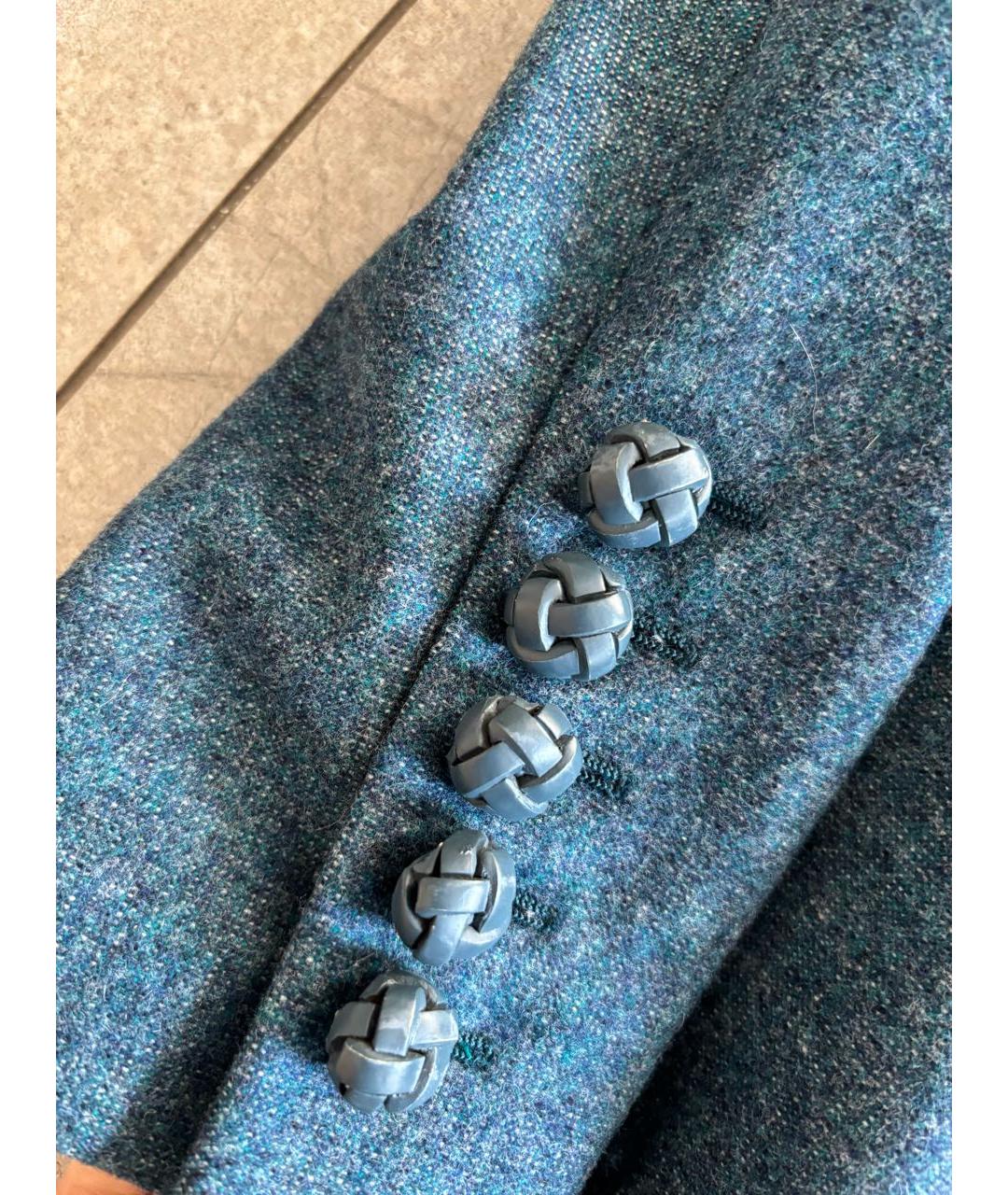 GUCCI Синий костюм с брюками, фото 3