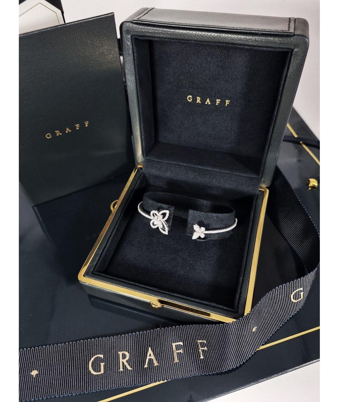 GRAFF Серебрянный браслет из белого золота, фото 3