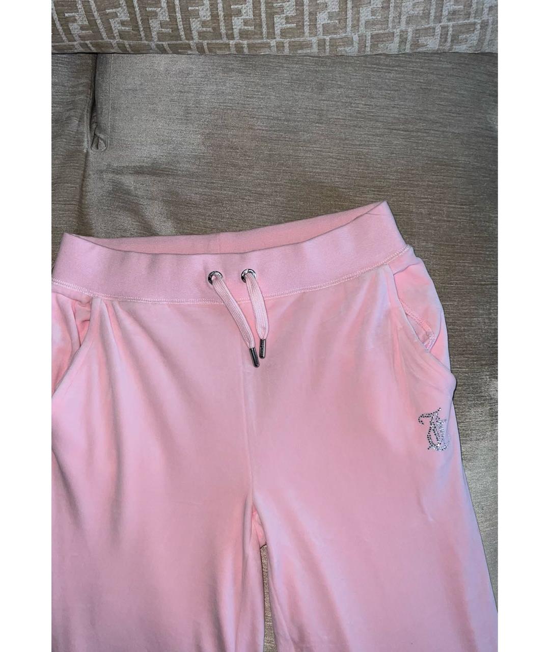 JUICY COUTURE Розовый полиэстеровый спортивные костюмы, фото 5