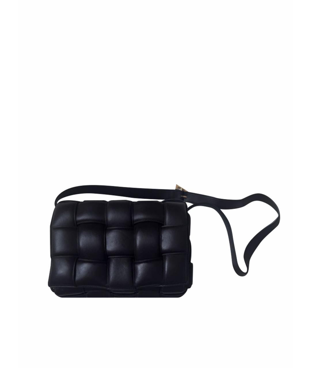 BOTTEGA VENETA Коричневая кожаная сумка через плечо, фото 1