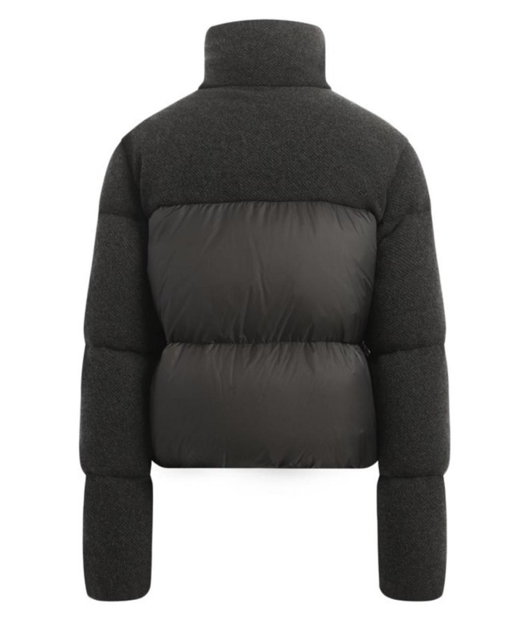 MONCLER Антрацитовая кашемировая куртка, фото 2