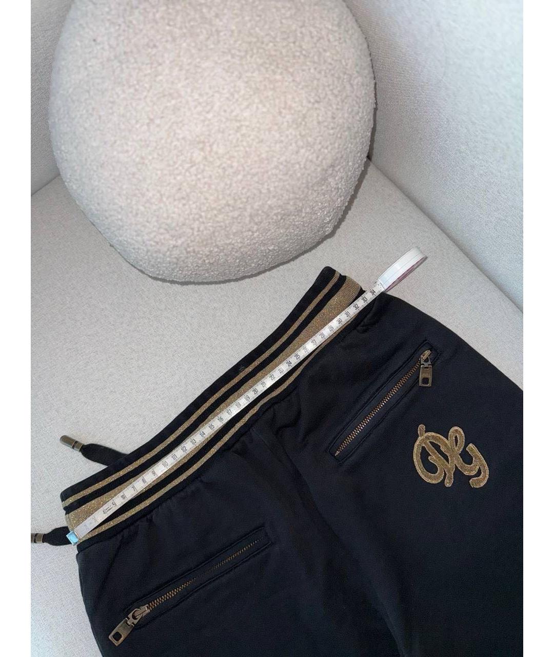 DOLCE&GABBANA Черные спортивные брюки и шорты, фото 5