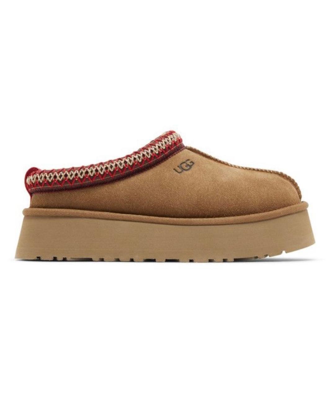 UGG AUSTRALIA Коричневые замшевые мюли, фото 1