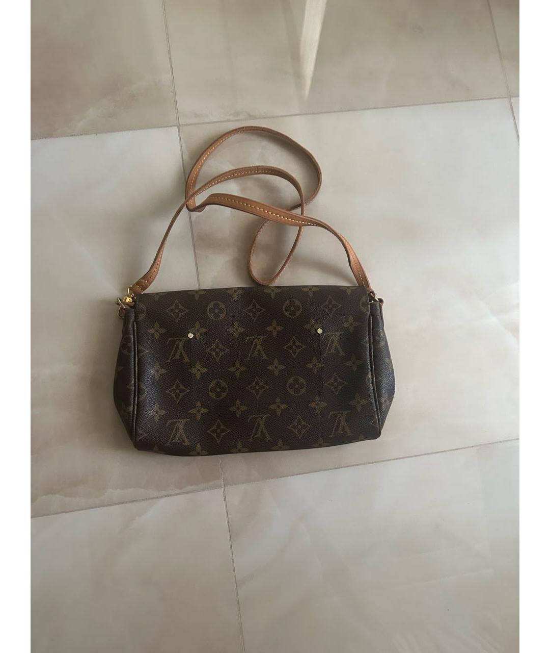 LOUIS VUITTON Коричневая сумка через плечо, фото 2
